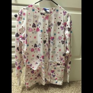 Long Sleeve Scrub Top